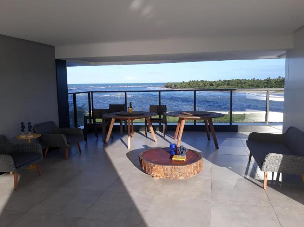 Flat Beira Mar Barra De Jangada Recife Andar Alto Exterior foto